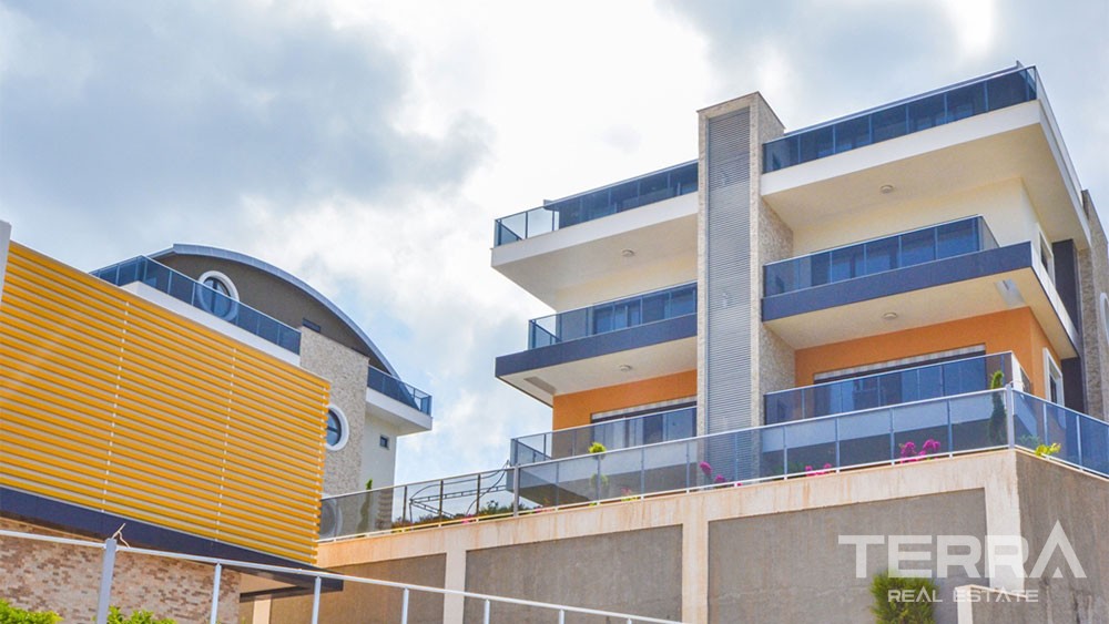Unique Sea View Villas in Alanya Kargıcak with Private Pool - 25897