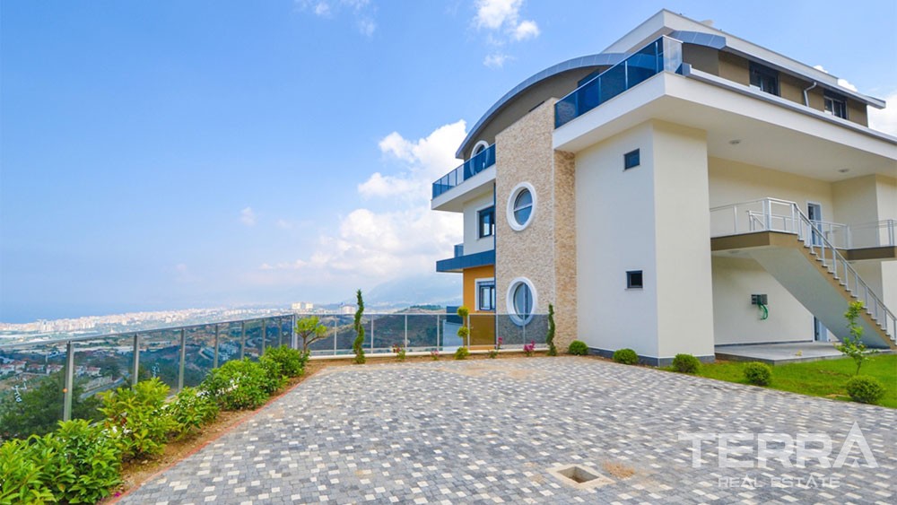Unique Sea View Villas in Alanya Kargıcak with Private Pool - 25899