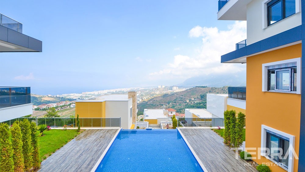 Unique Sea View Villas in Alanya Kargıcak with Private Pool - 25903