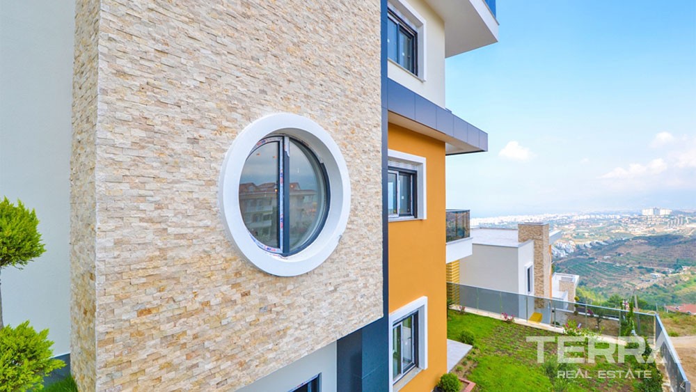 Unique Sea View Villas in Alanya Kargıcak with Private Pool - 25905