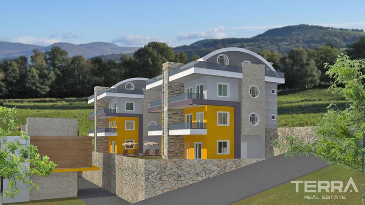 Sea-view Apartments for Sale in Alanya Kargıcak - 19268