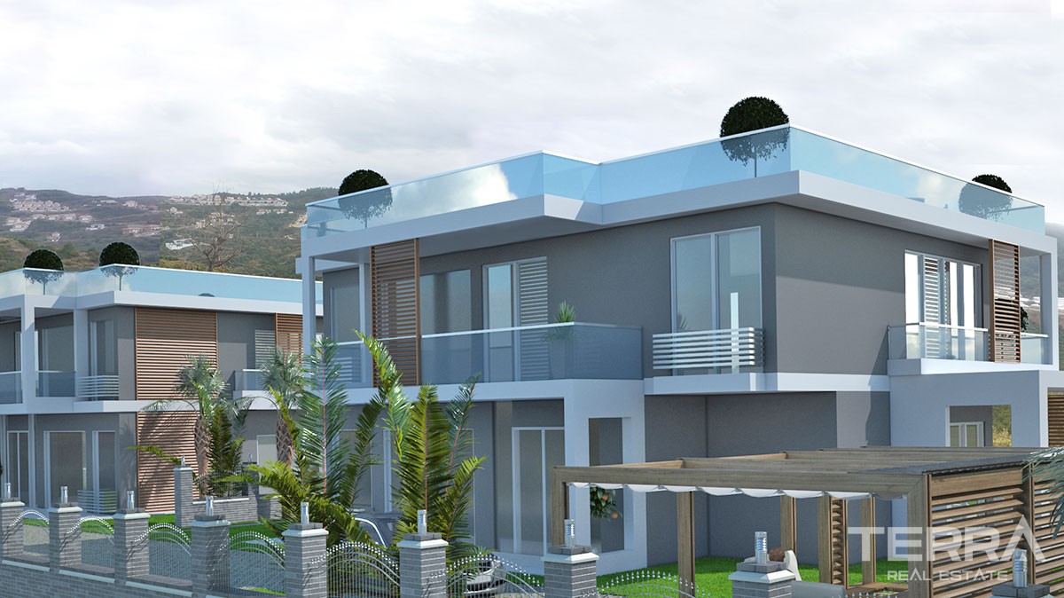 Exclusive Sea View Villas in Alanya Kargıcak with Private Pool - 19309