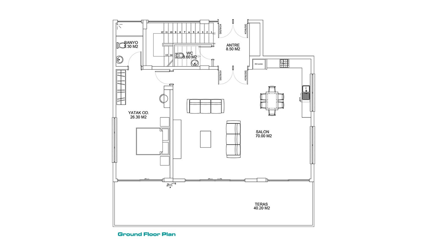 Exclusive Sea View Villas in Alanya Kargıcak with Private Pool - 27807