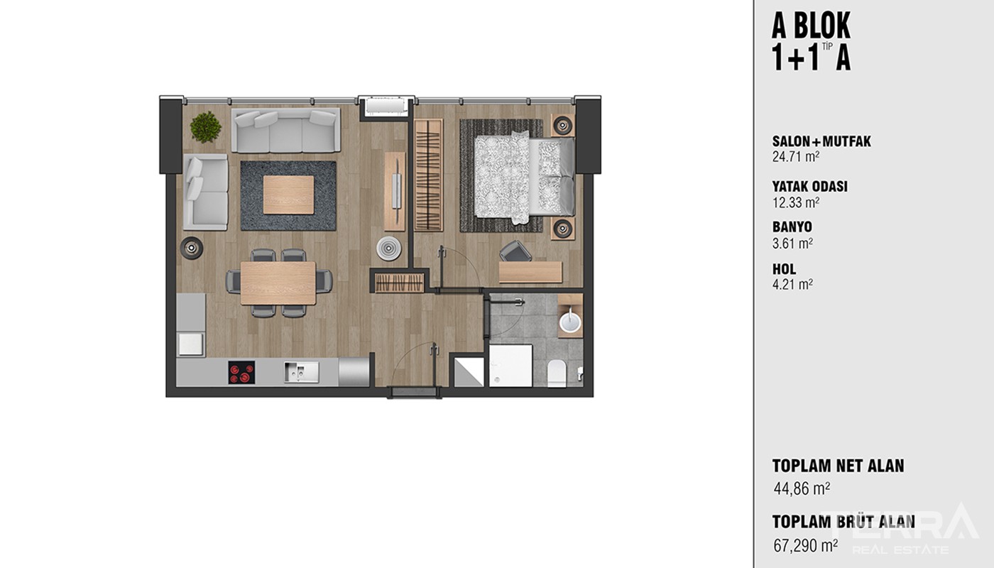 Modular Luxury Apartments in Istanbul Esenyurt - 19374