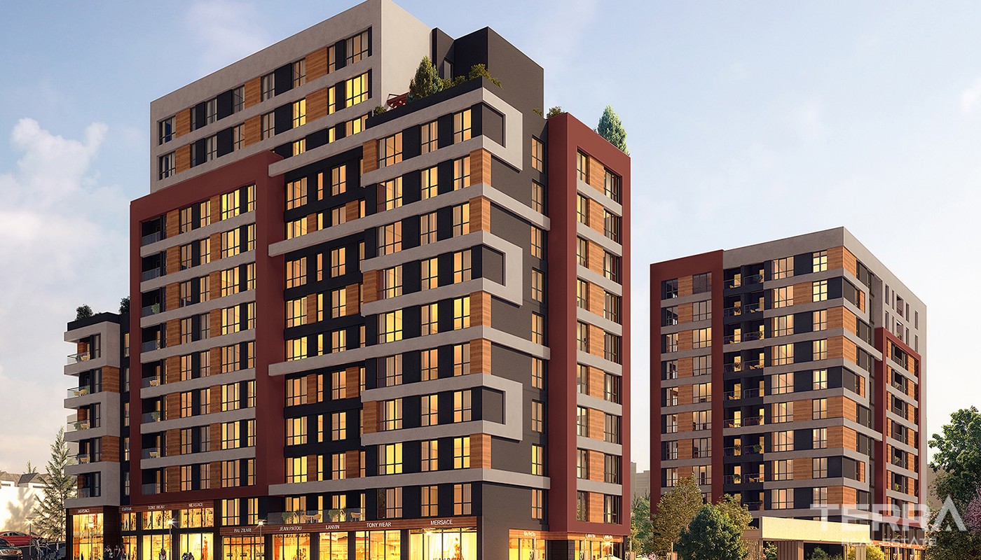 Family Apartments With Rich Social Facilities in Istanbul Küçükçekmece - 19432
