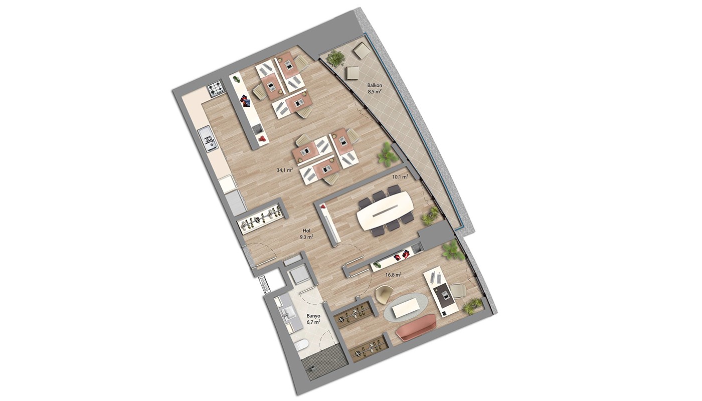 LEED Certified Apartments in Istanbul Sancaktepe - 19462