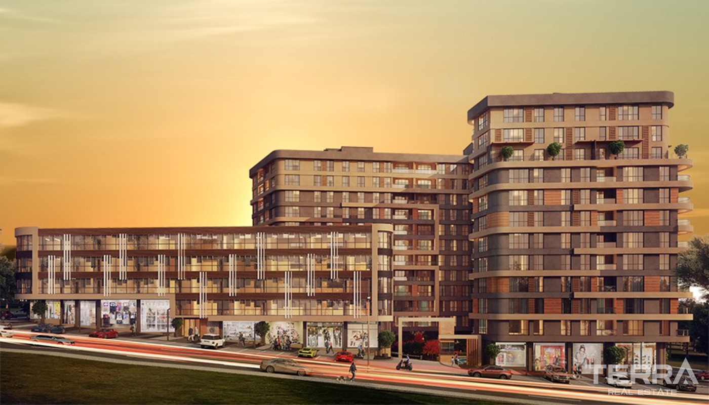 Key Ready Roomy Apartments Close to Airport in Serenity Plus, Istanbul - 19463