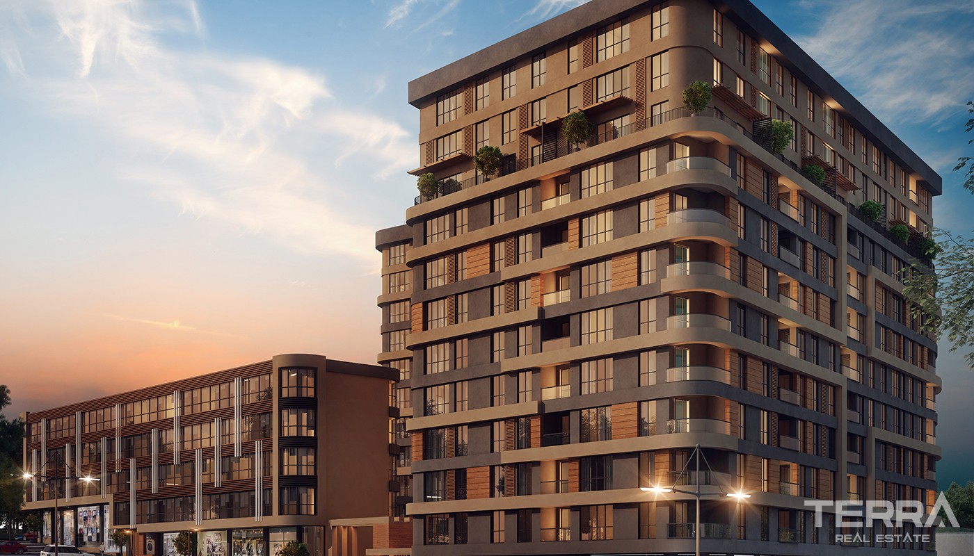 Key Ready Roomy Apartments Close to Airport in Serenity Plus, Istanbul - 19464