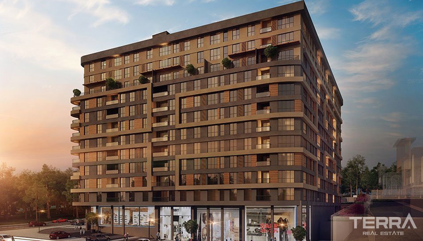 Key Ready Roomy Apartments Close to Airport in Serenity Plus, Istanbul - 19465