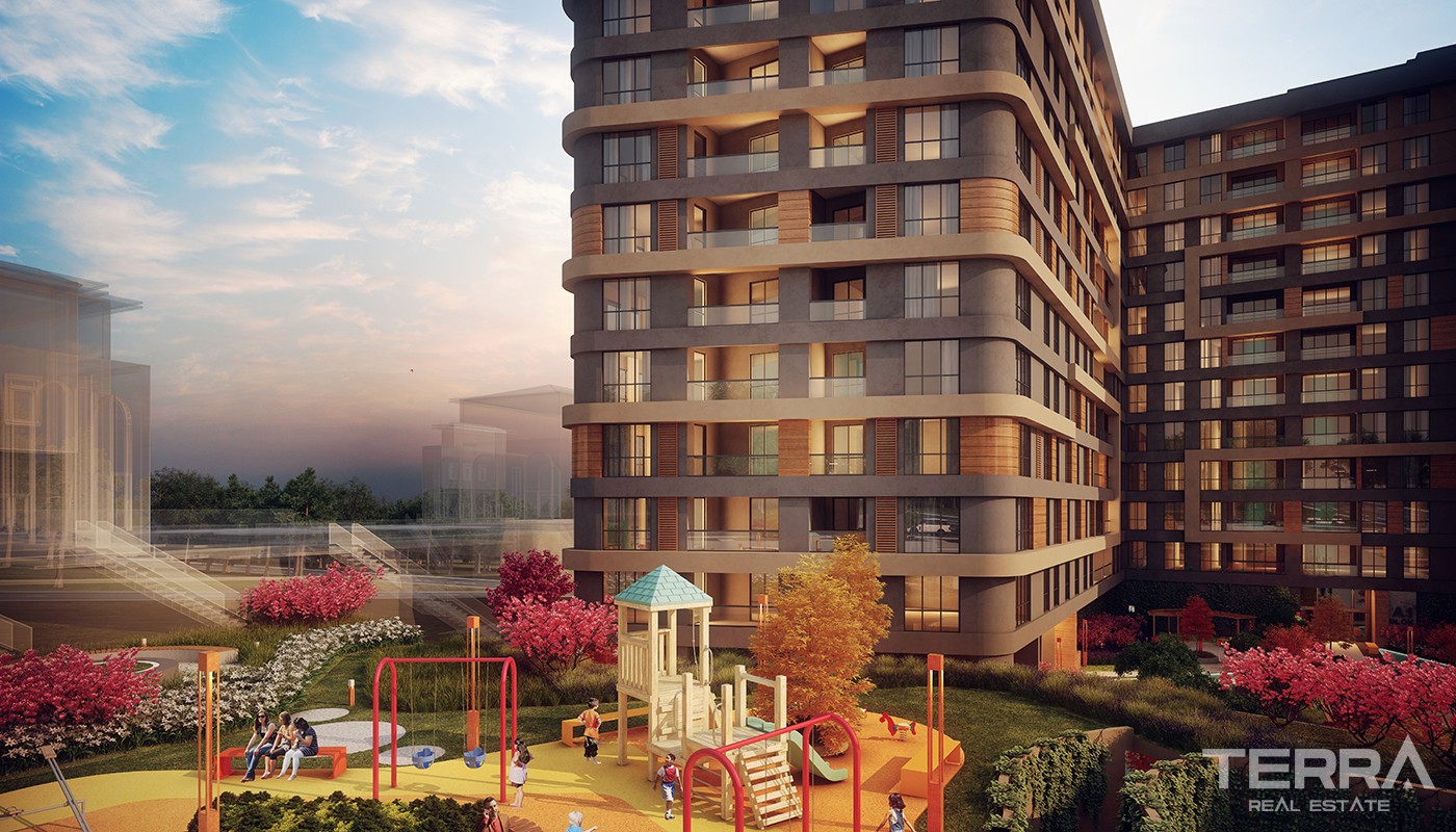 Key Ready Roomy Apartments Close to Airport in Serenity Plus, Istanbul - 19467