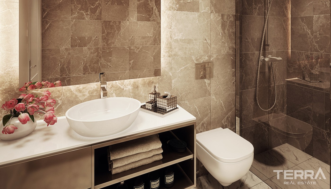 Key Ready Roomy Apartments Close to Airport in Serenity Plus, Istanbul - 19484