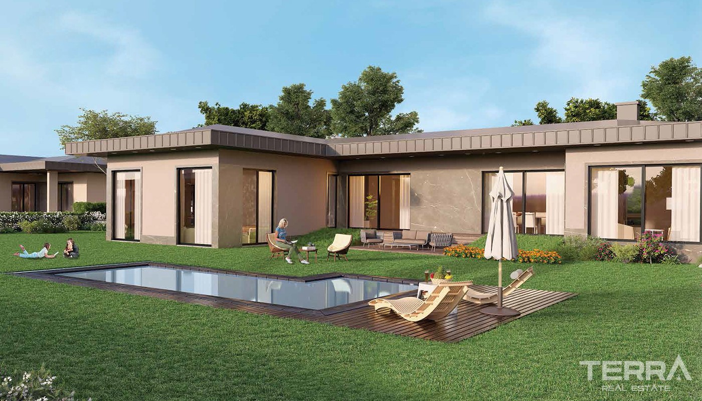 Modern Villas in Family-Orientated Complex in Istanbul Büyükçekmece - 19535