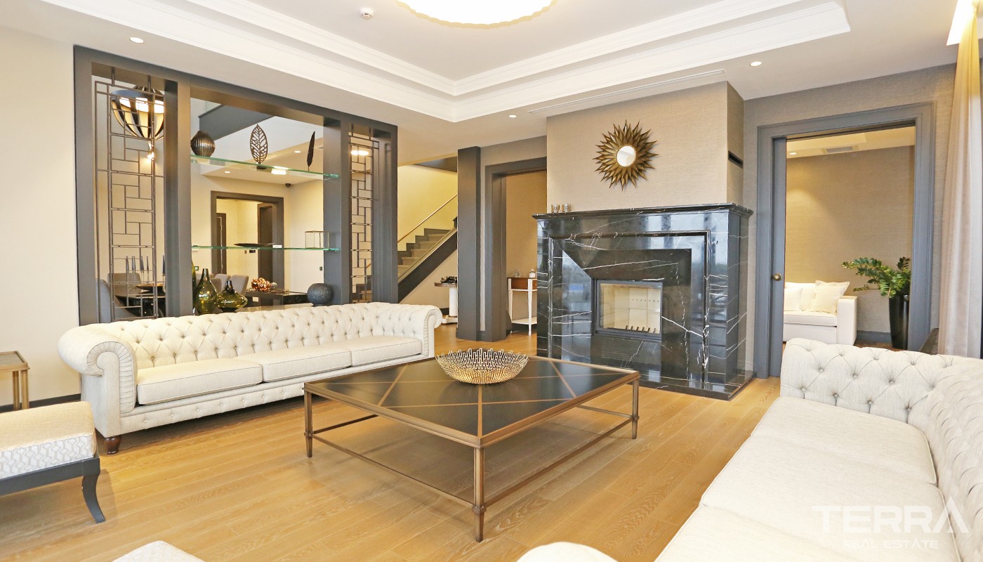 Modern Villas in Family-Orientated Complex in Istanbul Büyükçekmece - 33211