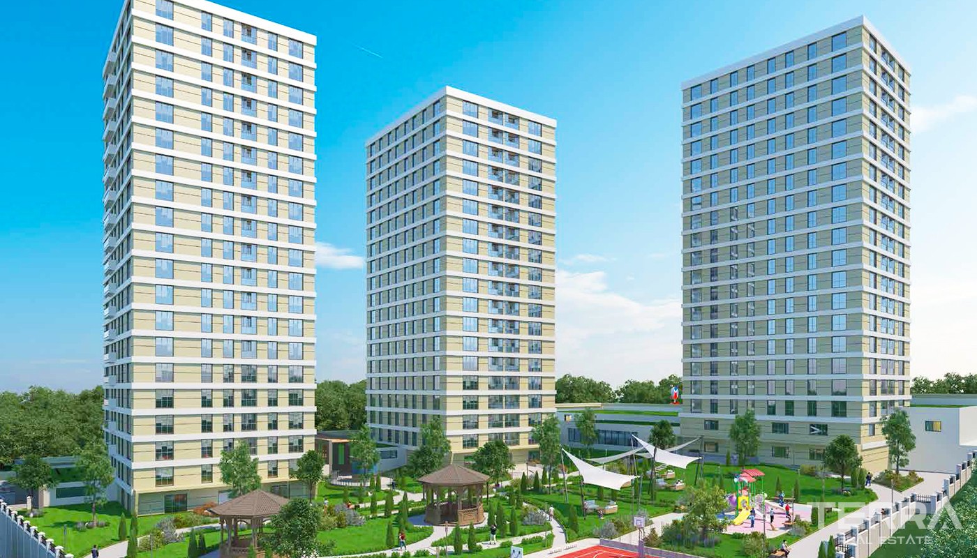Spacious Apartments Close to Metro Stations in Istanbul Bağcılar - 19601