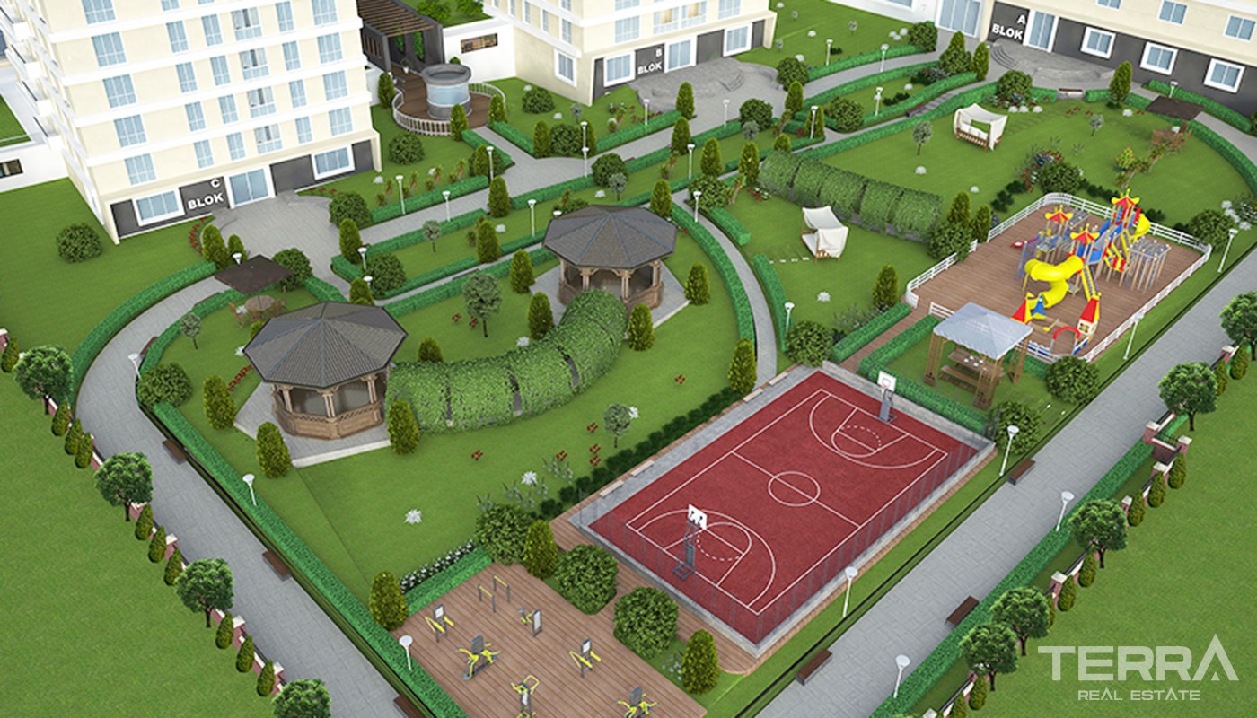Spacious Apartments Close to Metro Stations in Istanbul Bağcılar - 19602