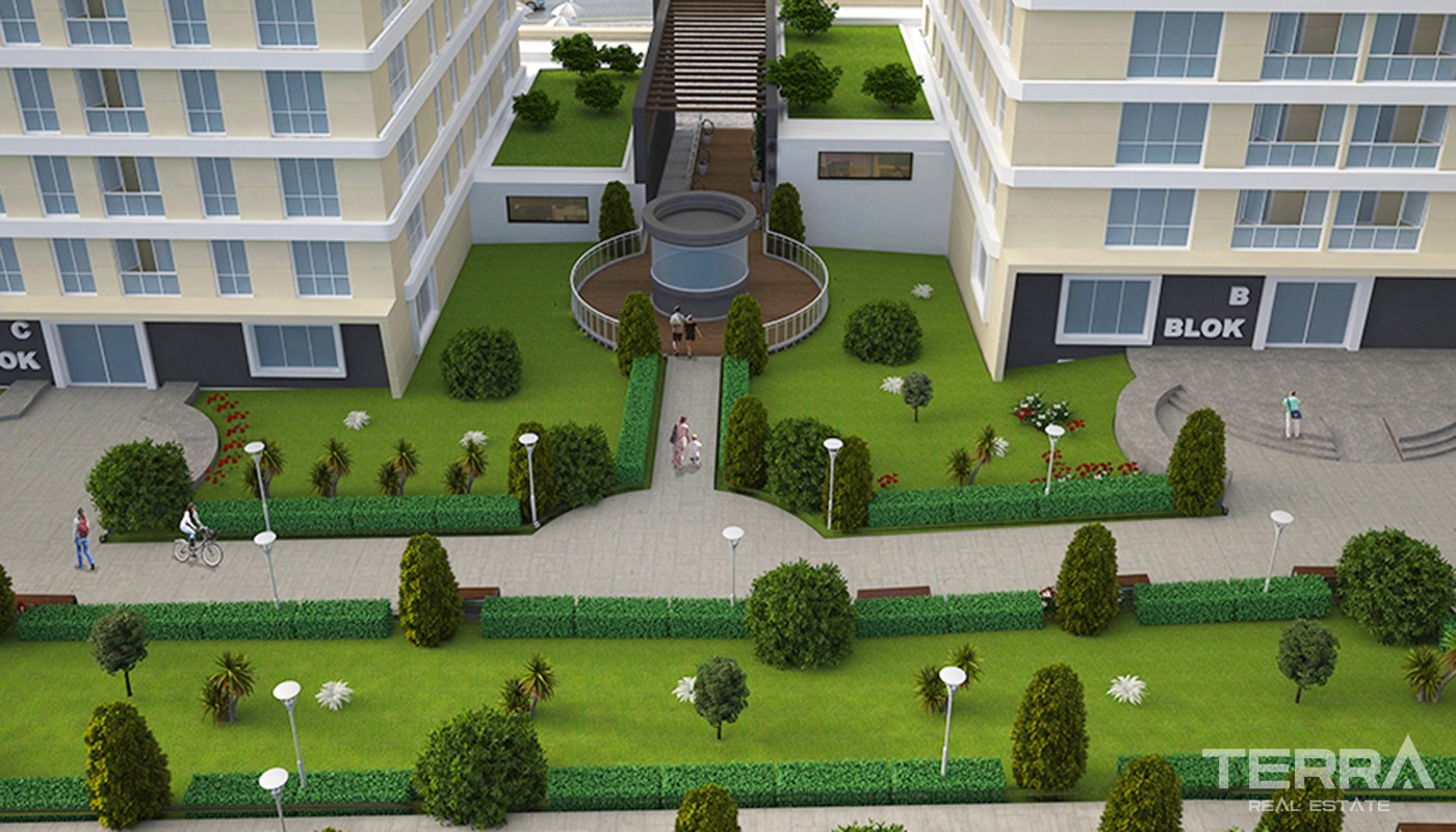 Spacious Apartments Close to Metro Stations in Istanbul Bağcılar - 19603