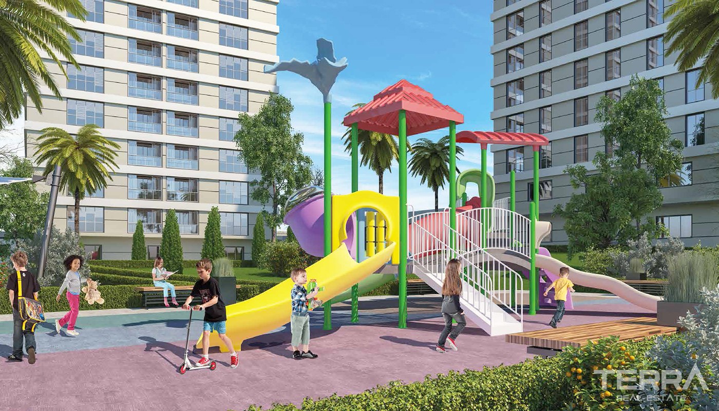 Spacious Apartments Close to Metro Stations in Istanbul Bağcılar - 19604