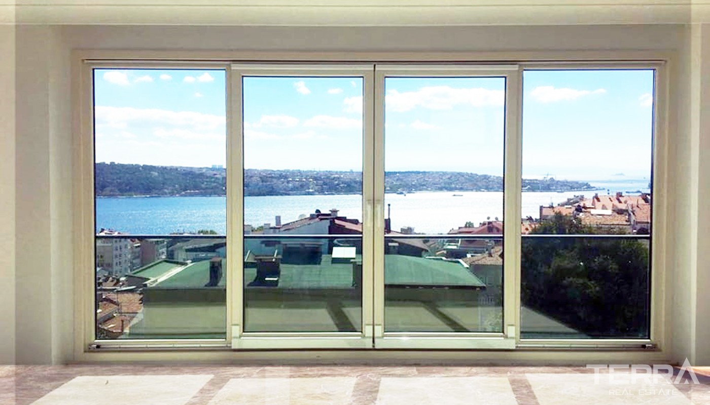 Spacious Apartment With Bosphorus View in Istanbul Beşiktaş - 19670