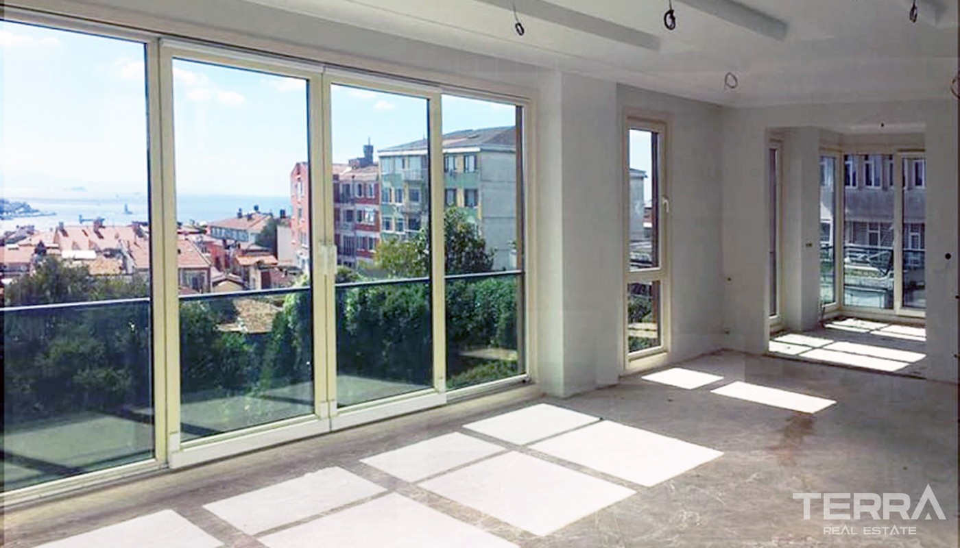 Spacious Apartment With Bosphorus View in Istanbul Beşiktaş - 19671