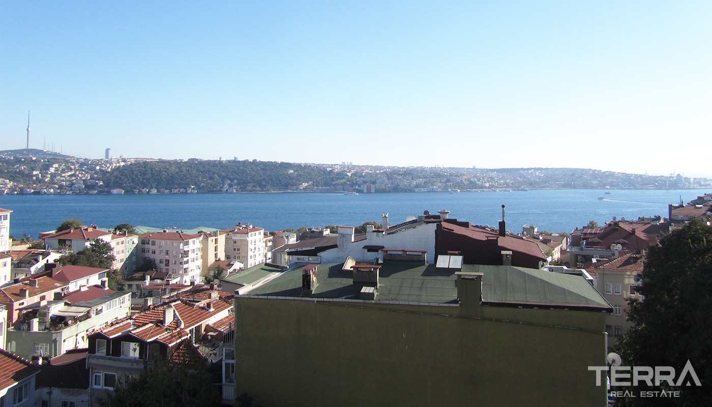 Spacious Apartment With Bosphorus View in Istanbul Beşiktaş - 19677