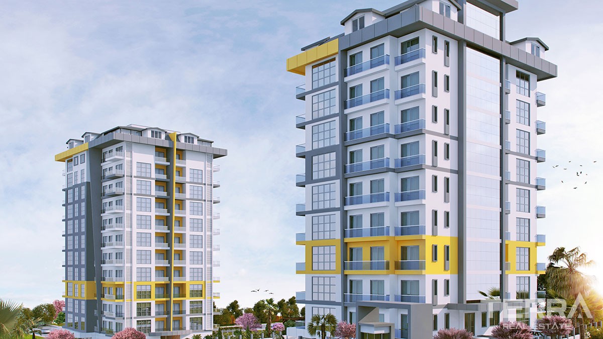 Brand New Apartments in Alanya With Swimming Pool - 19725