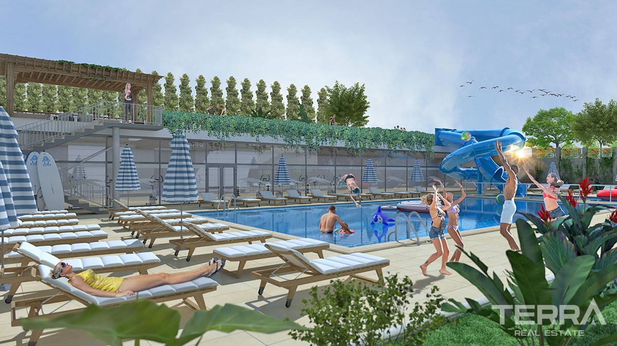Brand New Apartments in Alanya With Swimming Pool - 19726