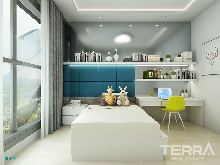 Brand New Apartments in Alanya With Swimming Pool - 19775