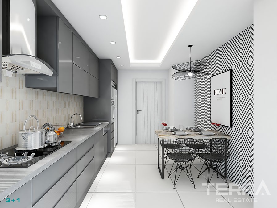 Brand New Apartments in Alanya With Swimming Pool - 19793