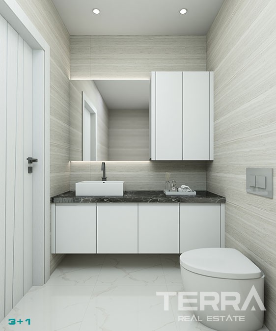 Brand New Apartments in Alanya With Swimming Pool - 19802