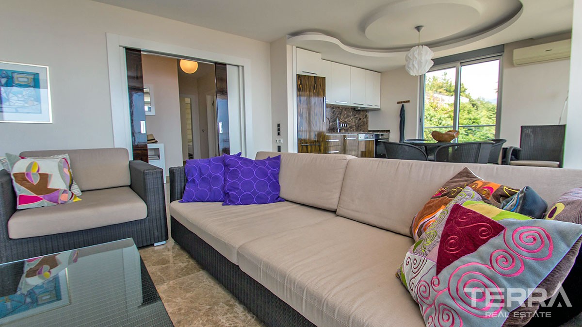 Uninterrupted Sea-view Apartment for Sale in Alanya - 19992