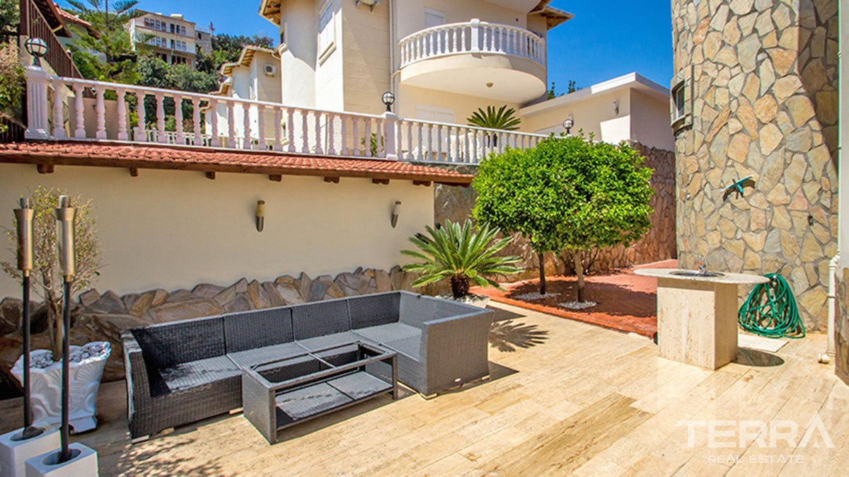 Fristående villa i Alanya med privat pool - 19915