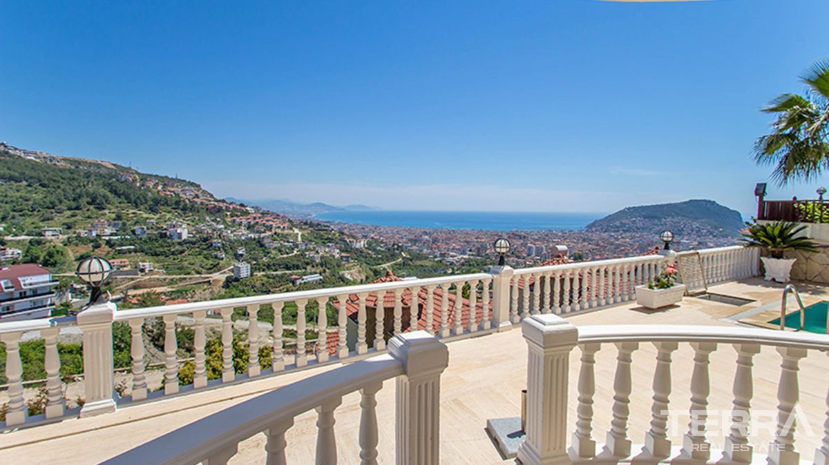 Fristående villa i Alanya med privat pool - 19930