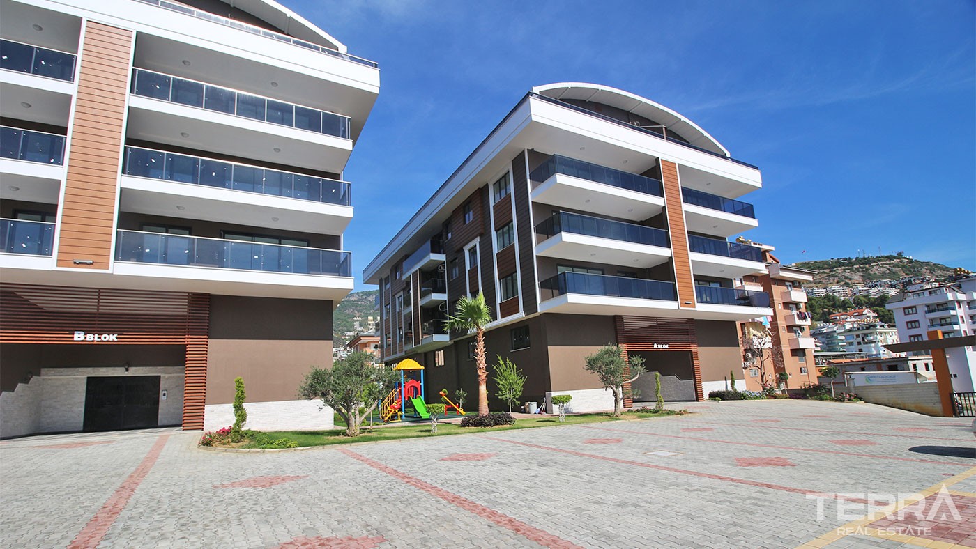 Spacious Apartments in a Low-rise Residential Complex in Alanya Center - 30454