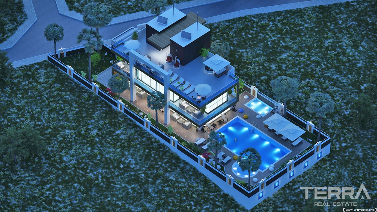 Exclusive Villa for sale in Alanya with a Private Swimming Pool - 20041