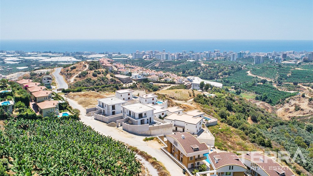 Detached Villas for Sale in Alanya With Swimming Pool - 35762