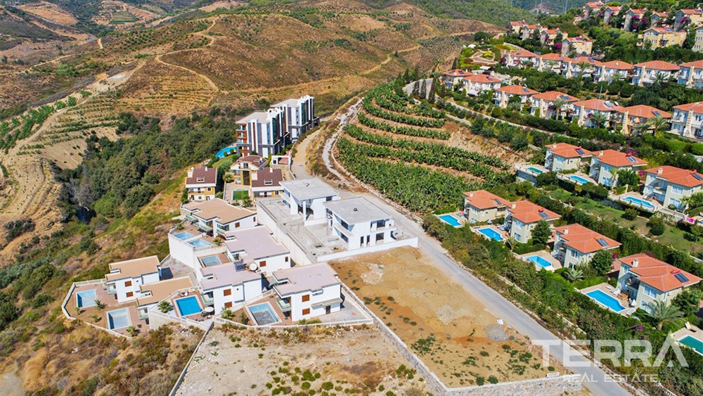 Detached Villas for Sale in Alanya With Swimming Pool - 35768