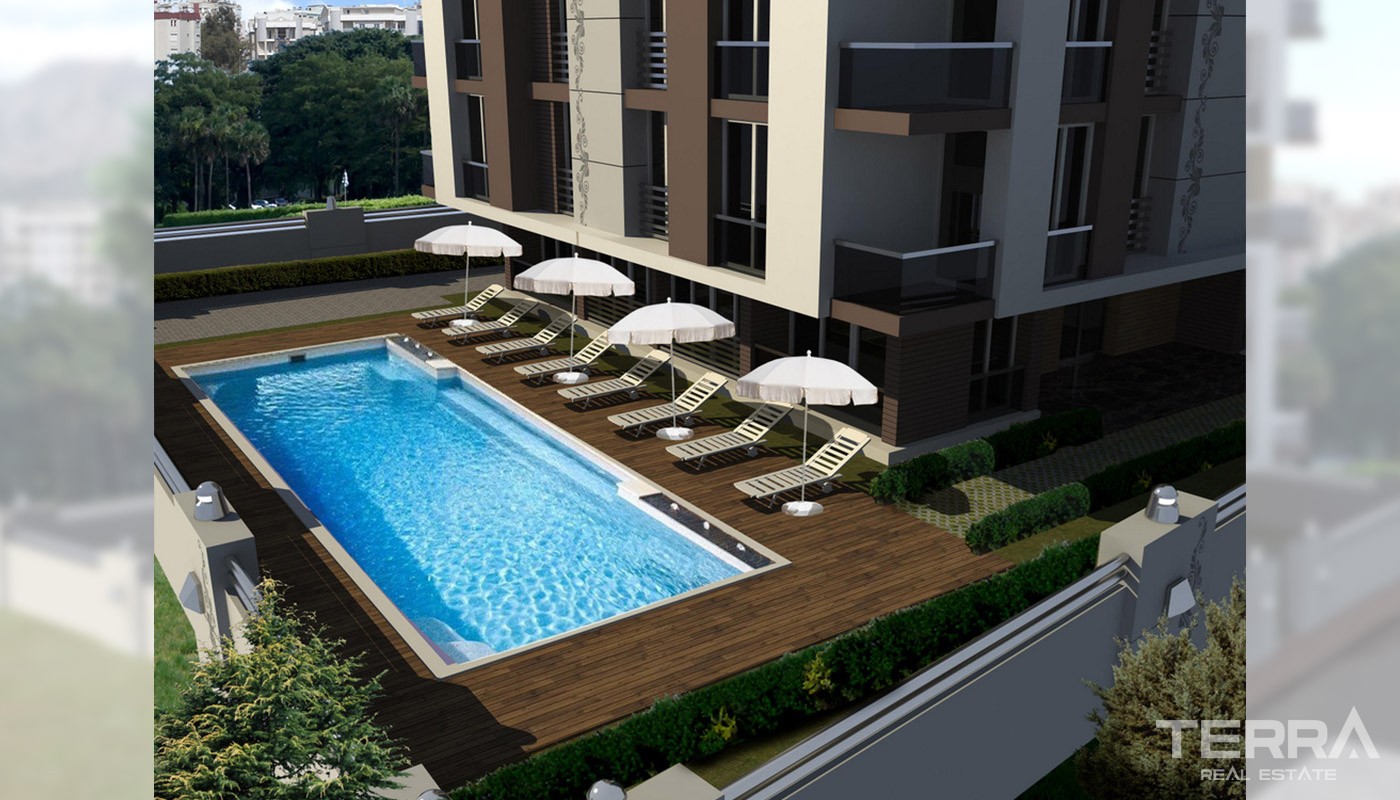 Luxury Apartments Close to Harbour in Sapphire Residence, Konyaaltı - 20282