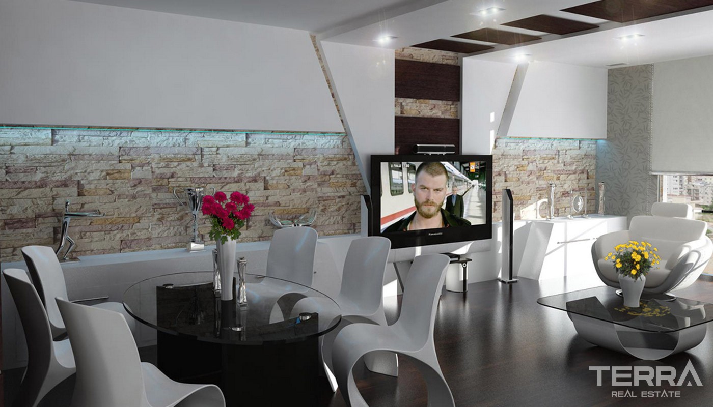 Luxury Apartments Close to Harbour in Sapphire Residence, Konyaaltı - 20286