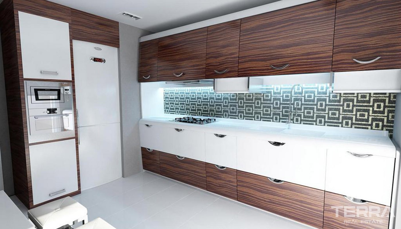 Luxury Apartments Close to Harbour in Sapphire Residence, Konyaaltı - 20289