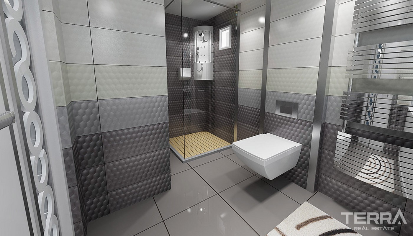 Luxury Apartments Close to Harbour in Sapphire Residence, Konyaaltı - 20298