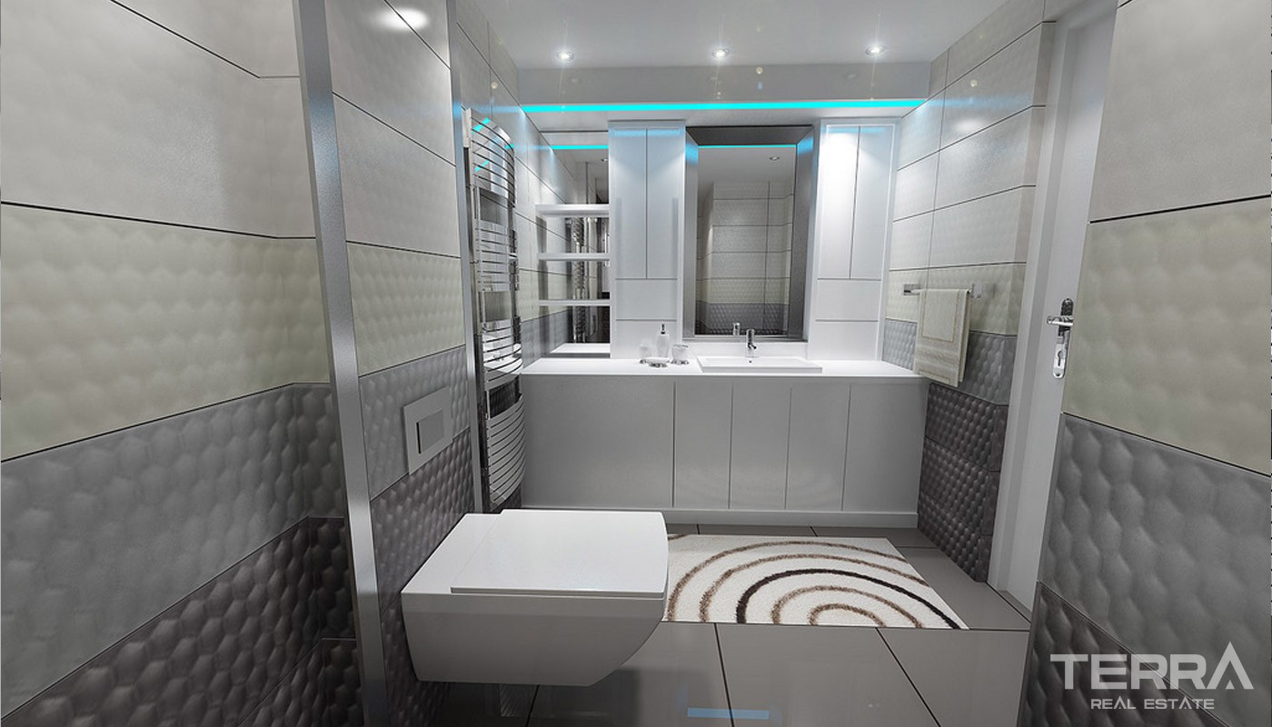 Luxury Apartments Close to Harbour in Sapphire Residence, Konyaaltı - 20299