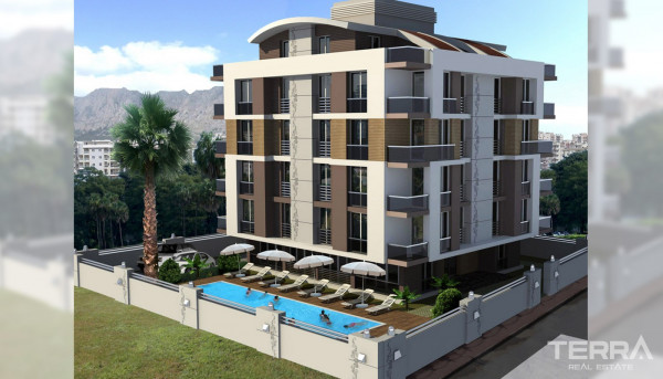 Luxuswohnungen in der Nähe von Hafen in Antalya Konyaaltı