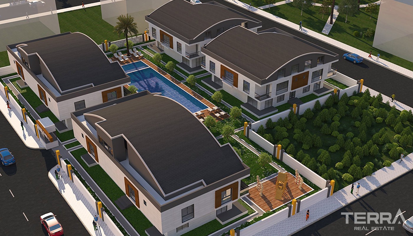 Modern Houses for Affordable Prices in Antalya Lara - 20301