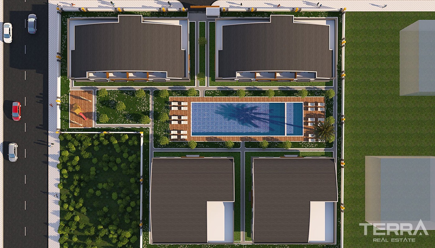Modern Houses for Affordable Prices in Antalya Lara - 20306