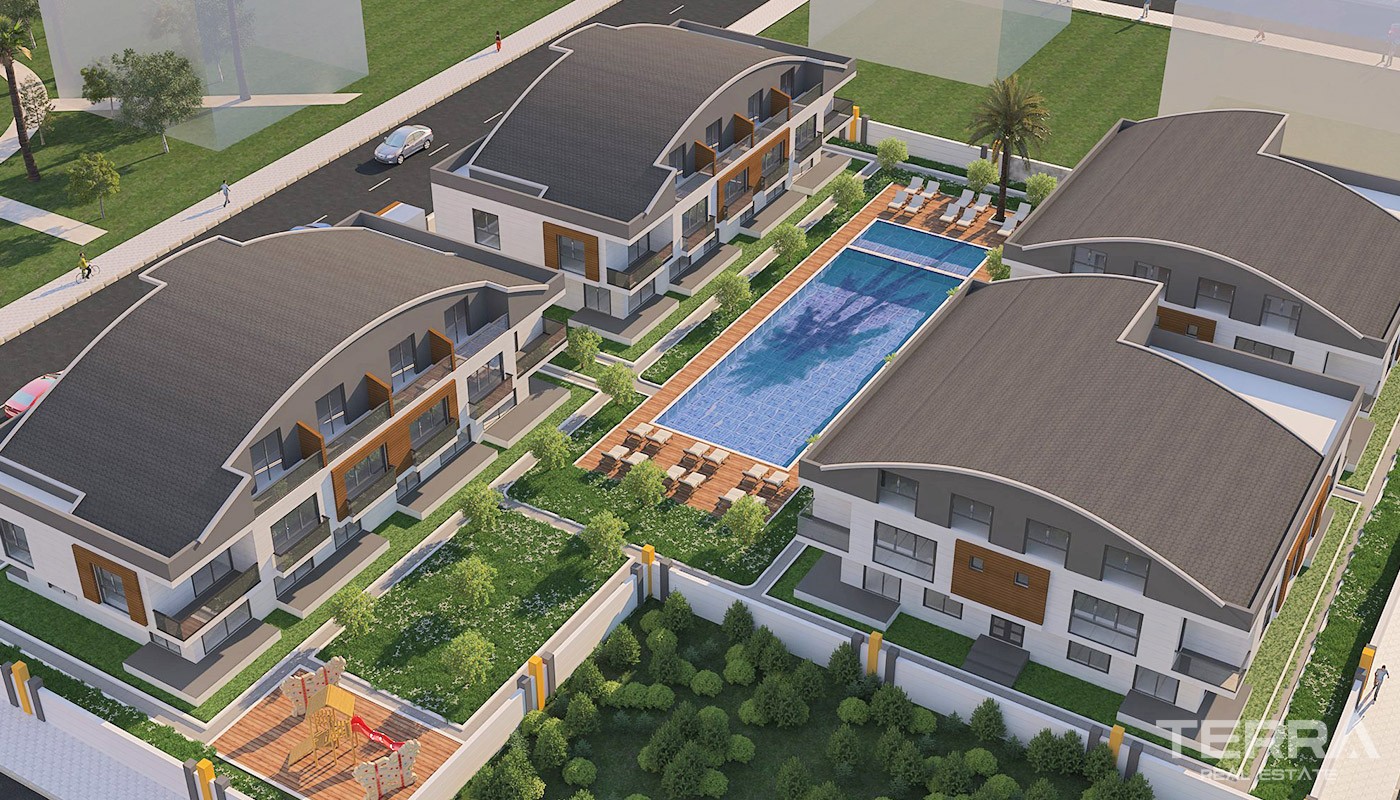 Modern Houses for Affordable Prices in Antalya Lara - 20307