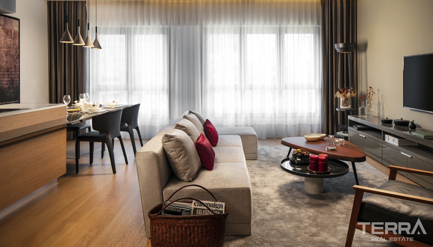 Key-ready Apartments in Şişli Istanbul at a Top Location - 20335
