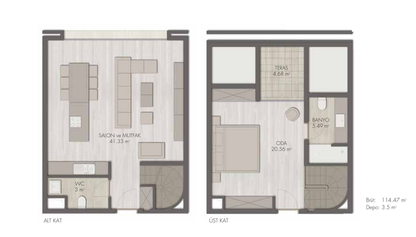 Key-ready Apartments in Şişli Istanbul at a Top Location - 20342