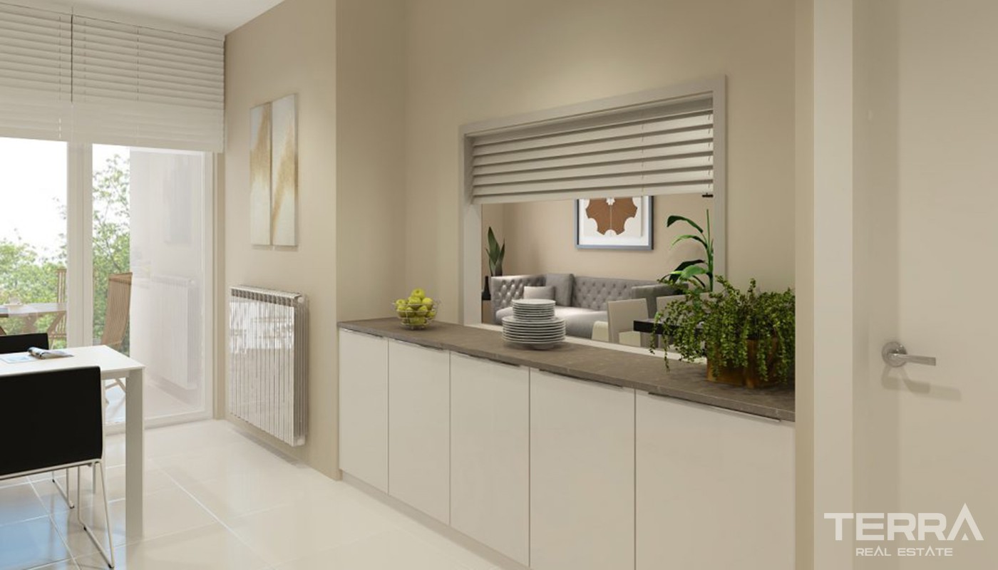 Sea View Flats in European Side of Istanbul - 20531