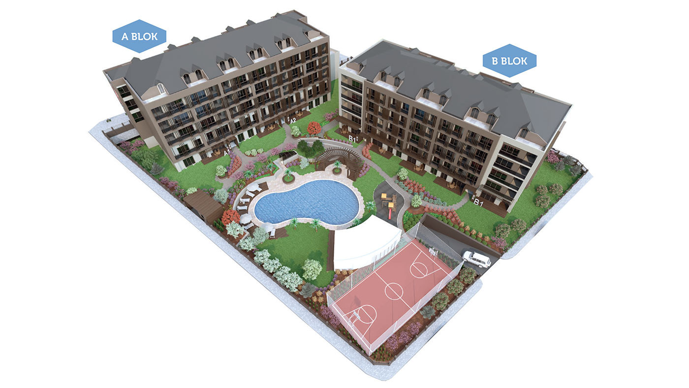 Sea View Flats in European Side of Istanbul - 53339