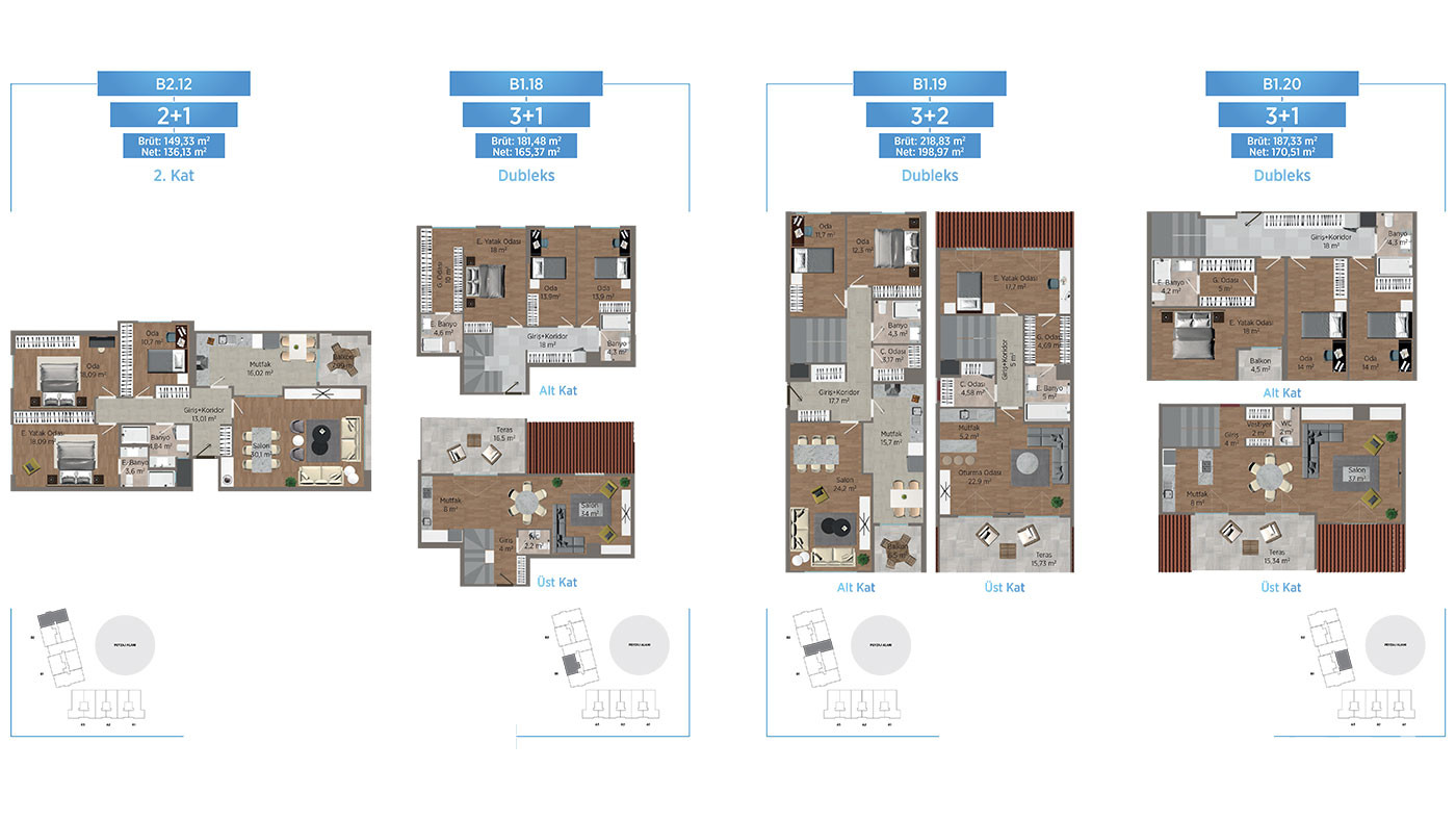 Sea View Flats in European Side of Istanbul - 53346